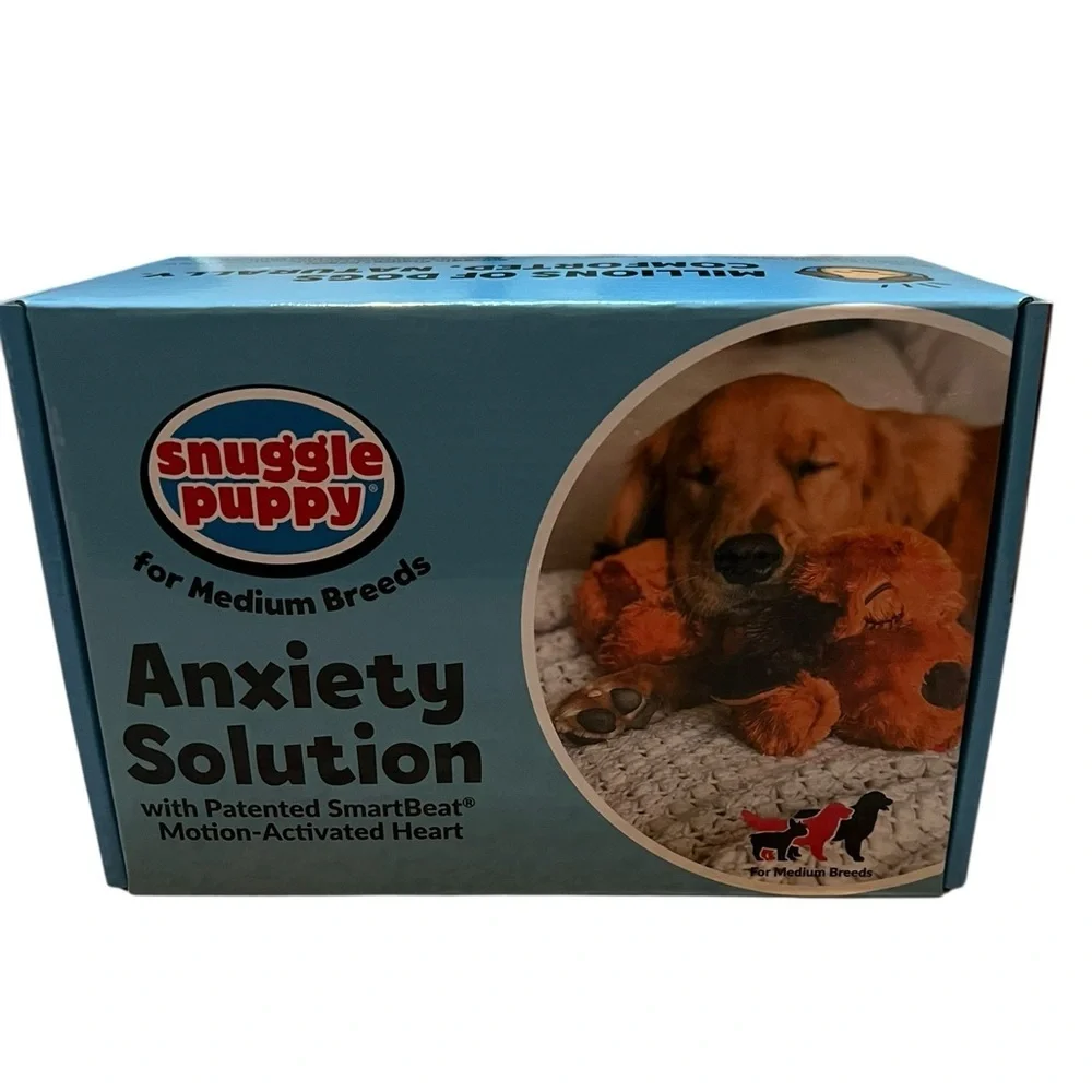 Snuggle Puppy Original Snuggle Puppy Plush Dog Anxiety Relief Biscuit Medium